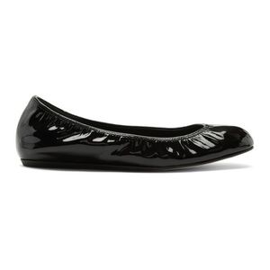 Lanvin black flats